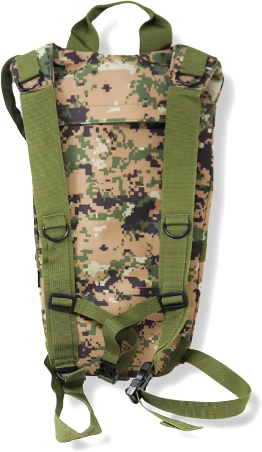 M MCGUIRE GEAR Hydration Backpack, with 3L/100 oz. Hydration Pack, Water-Resistant Nylon Hiking Pack with Water Bladder for Running, Cycling, and Biking