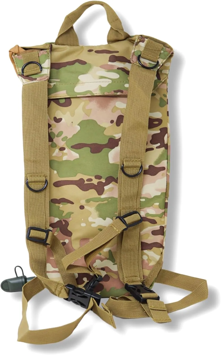 M MCGUIRE GEAR Hydration Backpack, with 3L/100 oz. Hydration Pack, Water-Resistant Nylon Hiking Pack with Water Bladder for Running, Cycling, and Biking