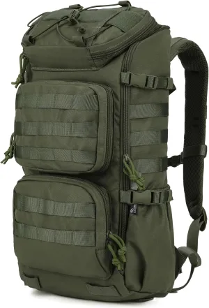 Mardingtop Tactical Backpacks Molle Hiking daypacks for Motorcycle Camping Hiking Military Traveling,25L Backpack