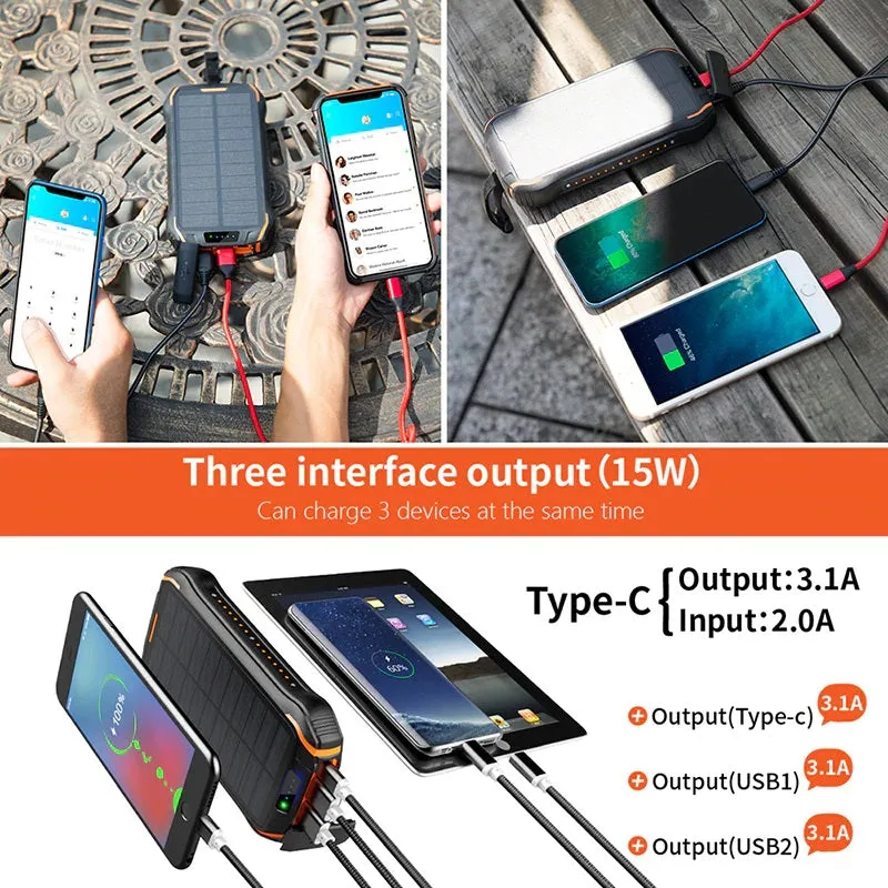 MARENGO - 26 800mAh Solar Power Bank