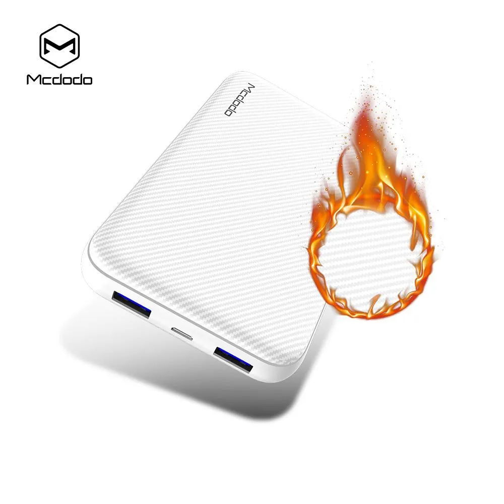 Mcdodo QC3.0 Power Bank with Dual USB Ports, with type-c and micro usb jack