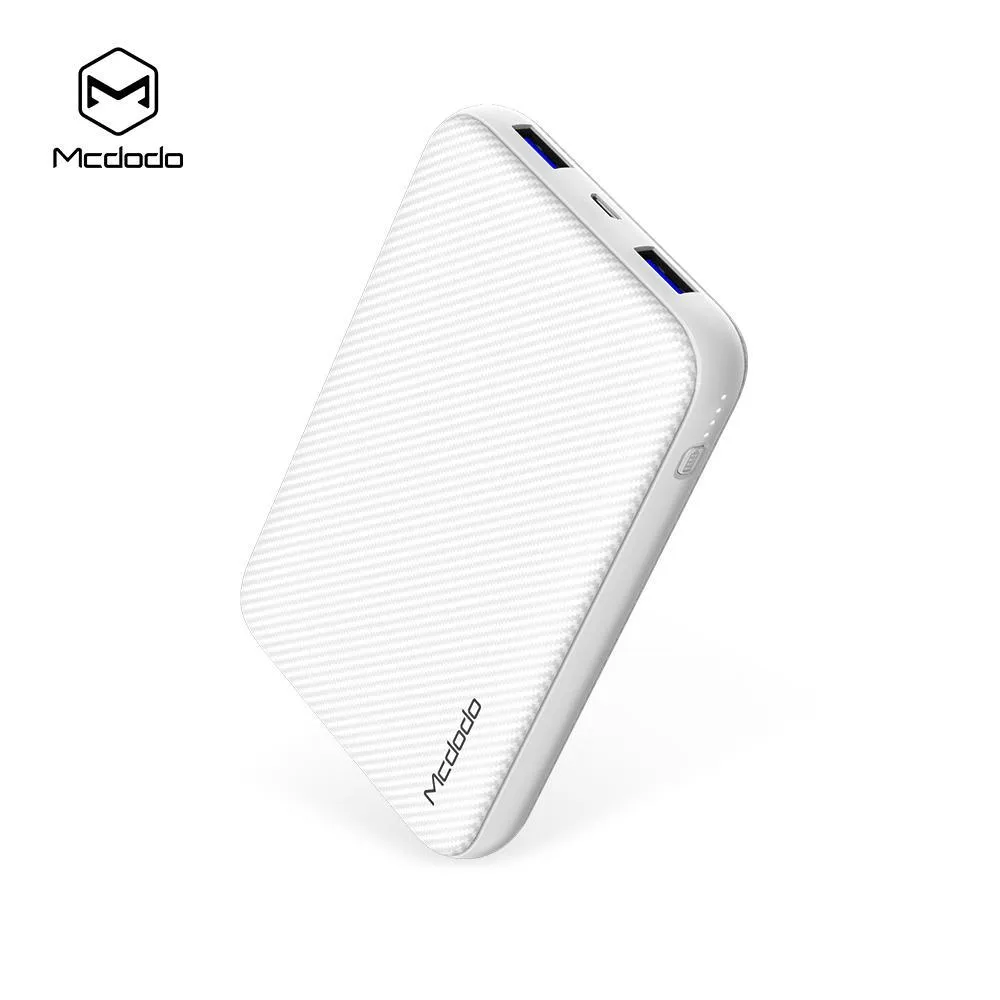 Mcdodo QC3.0 Power Bank with Dual USB Ports, with type-c and micro usb jack
