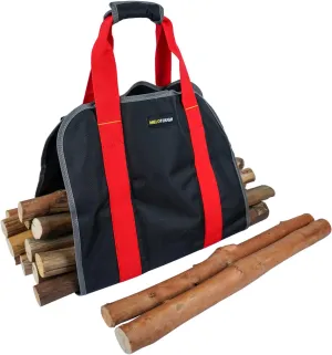MELOTOUGH Firewood Log Carrier Ballistic Log Tote Bag,Super Stronger Than Canvas Firewood Carrier Log Tote Bag