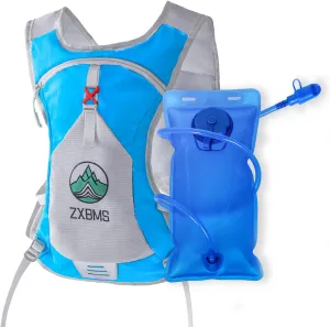 Men's and Women's Running Vest with Water Bladder, Hydration Backpackwith 2L Water Vest for Running Women -Suitable for Mountaineering, Hiking Backpack,Running Water Vest.