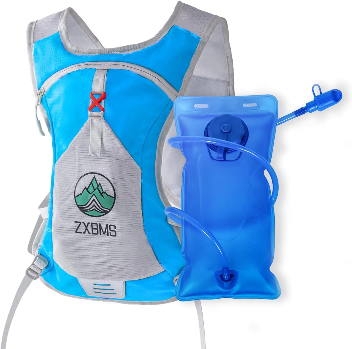 Men's and Women's Running Vest with Water Bladder, Hydration Backpackwith 2L Water Vest for Running Women -Suitable for Mountaineering, Hiking Backpack,Running Water Vest.