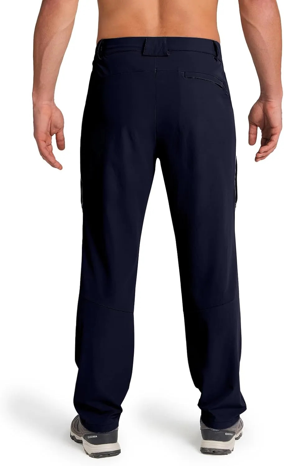 Men's Hiking Stretch Pants Lightweight Work Pants Waterproof Tactical Ripstop Cargo Pants