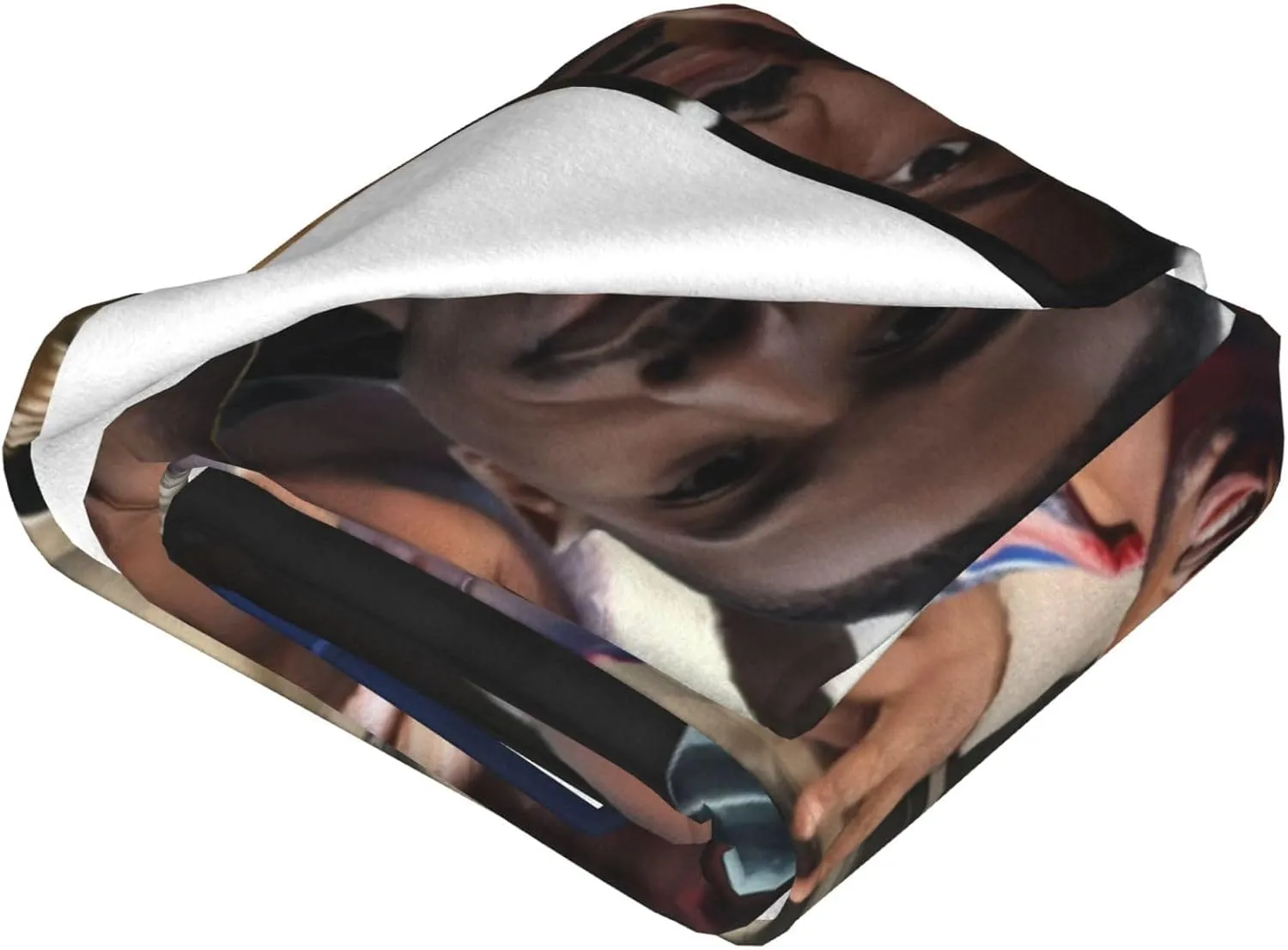 Michael B. Jordan Blanket Flannel Fleece Printed Throw Blankets Ultra Soft Micro Warm Blanket for All Season Bedding Chair Sofa Couch Bed 50"x40"