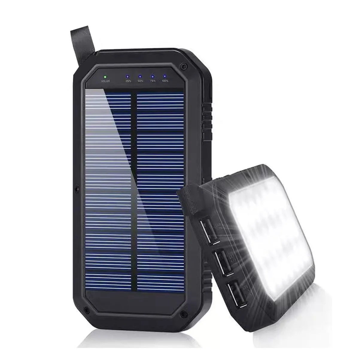 Mini Solar Powered Wireless Phone Charger