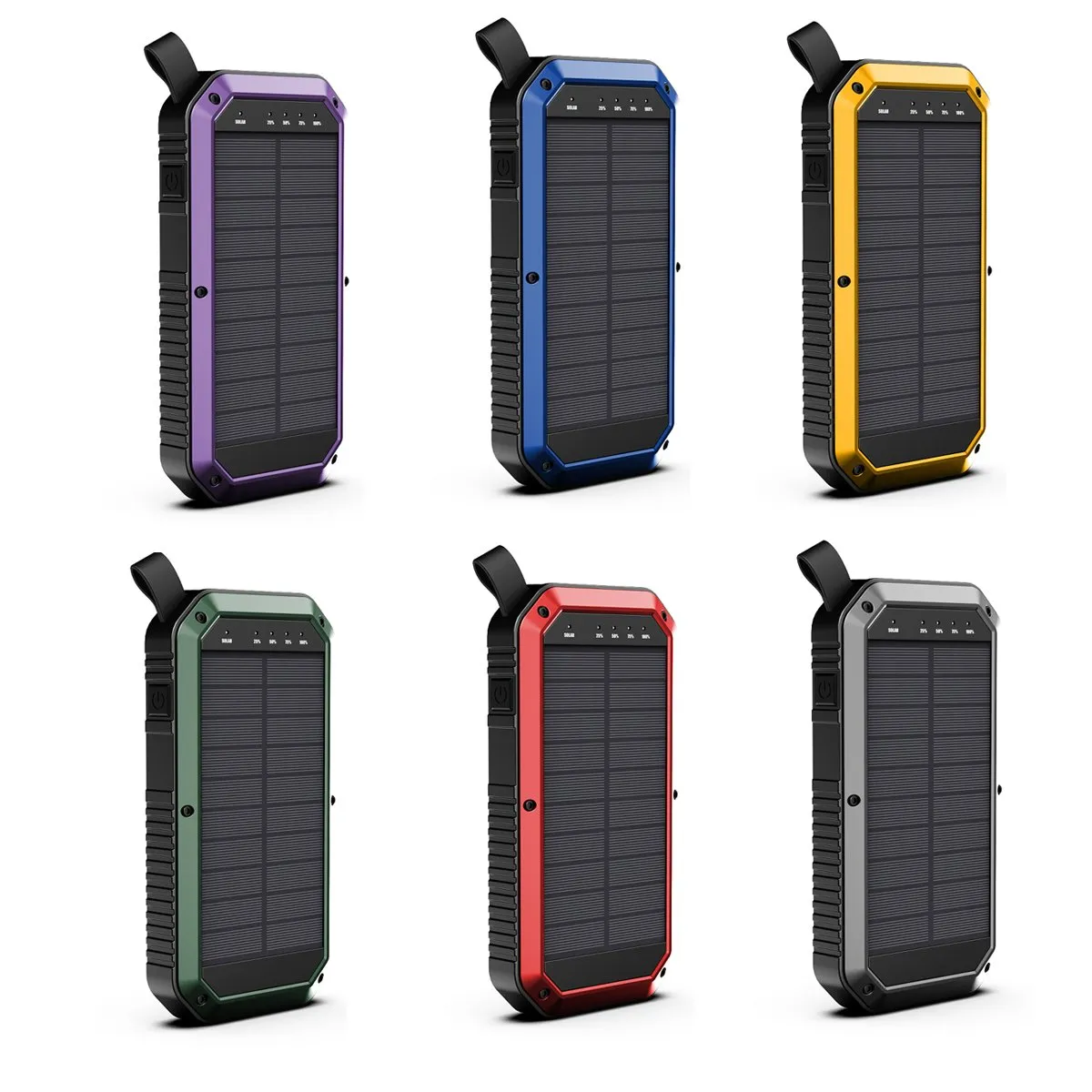 Mini Solar Powered Wireless Phone Charger