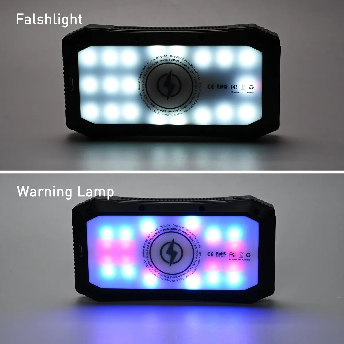 Mini Solar Powered Wireless Phone Charger