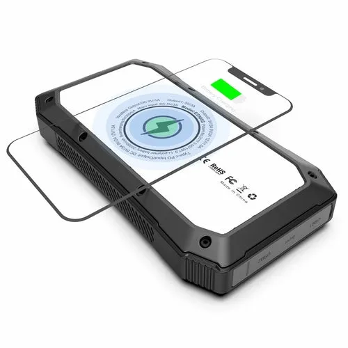 Mini Solar Powered Wireless Phone Charger