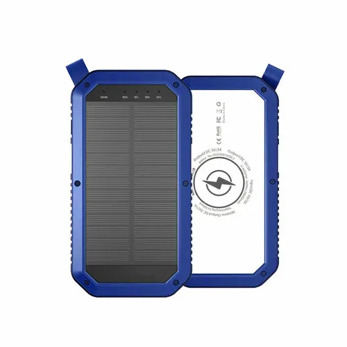 Mini Solar Powered Wireless Phone Charger
