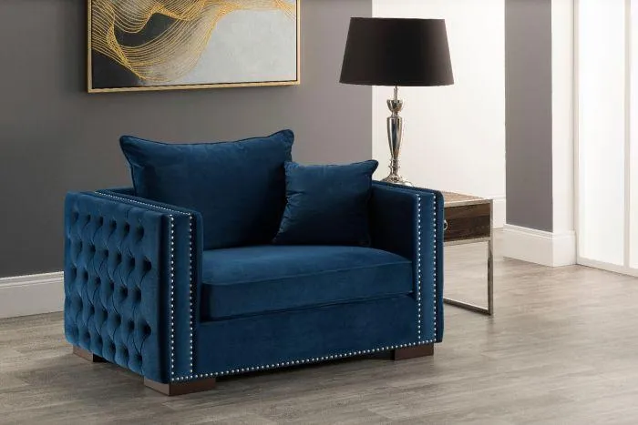 Moscow Snuggle Chair Royal Blue - DE.L