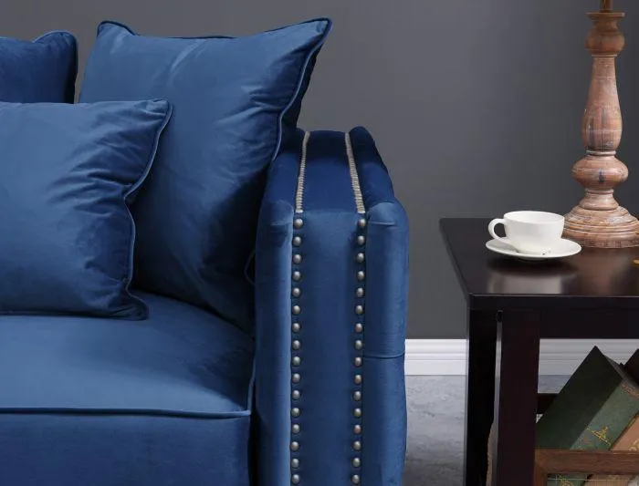 Moscow Snuggle Chair Royal Blue - DE.L
