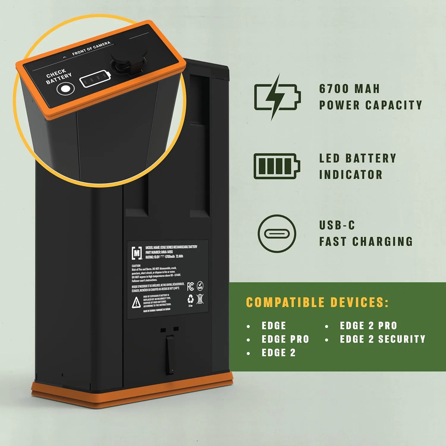 Moultrie Power Mag Rechargeable Lithium-Ion Battery Pack