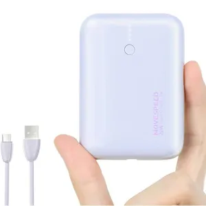 Movespeed Mini Portable Power Bank 10000mAh PD20W 22.5W 1A2C Roland Purple - International Version