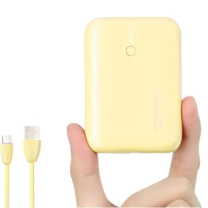 Movespeed Mini Portable Power Bank 10000mAh PD20W 22.5W Lemon Yellow
