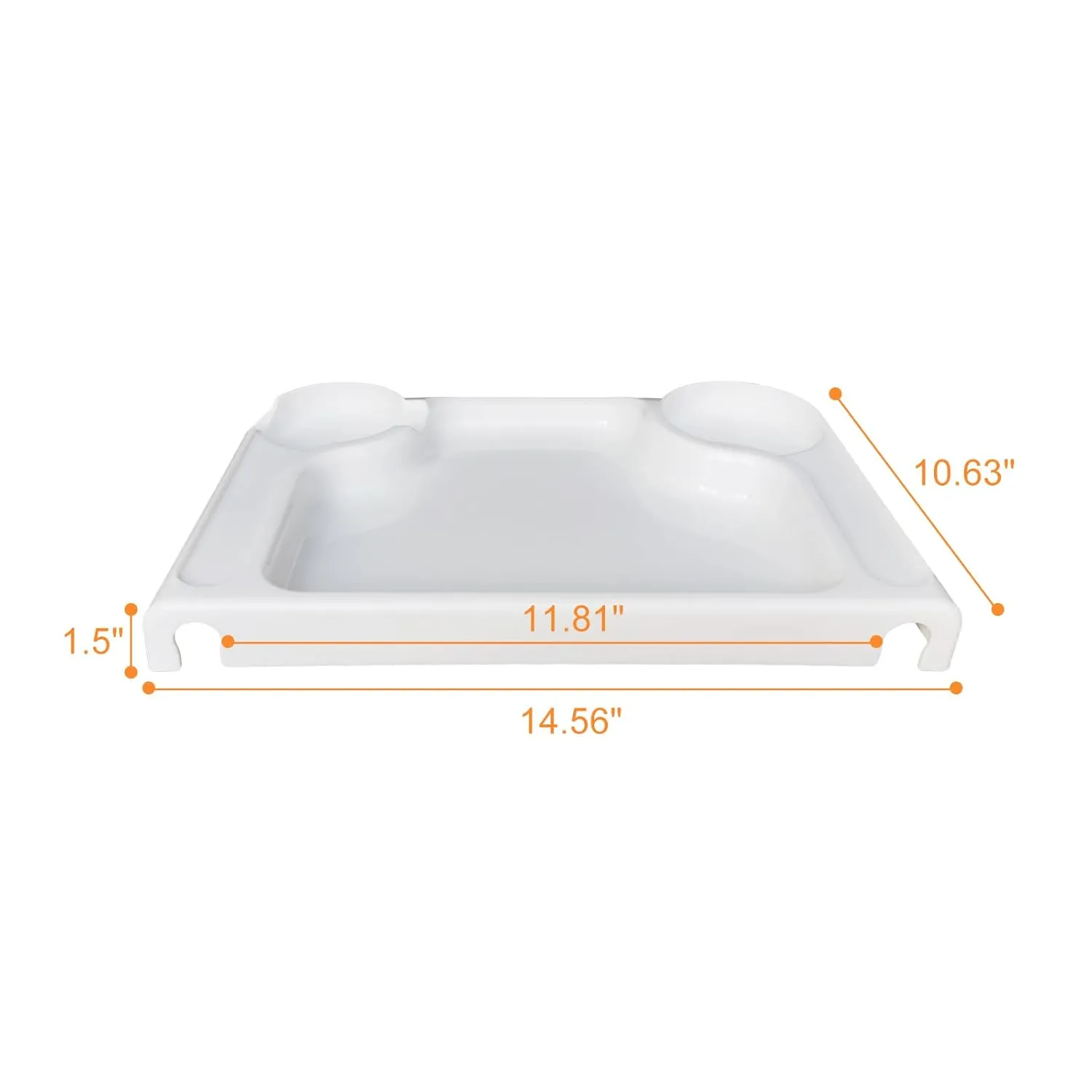 MTWML Replacement Dining Tray Only fits MTWML Hook On High Chair Original Machine Washable (Single Tray)