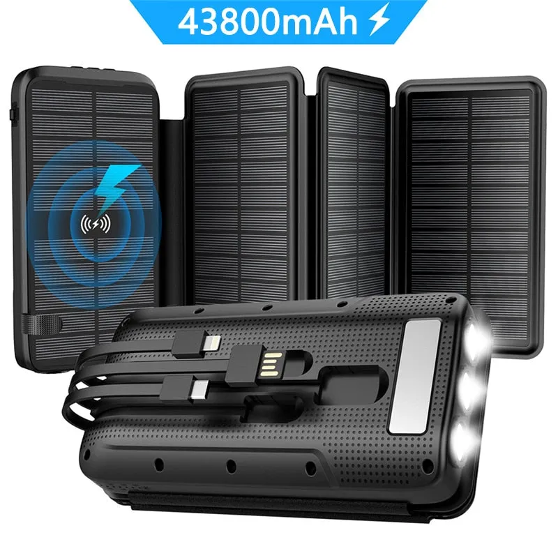 Multi-functional Solar Panel Power Bank