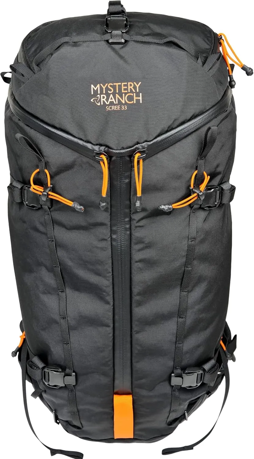 Mystery Ranch Scree 33 Backpack - Technical Hiking Daypack, Black, M