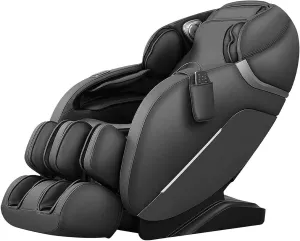 MYTHIA 2025 A303 Massage Chair iRest System, Full Body with Heat, Zero Gravity, SL Track Shiatsu Recliner with Automatic Body Scan, Footrest Calfrest Exntension (Black)