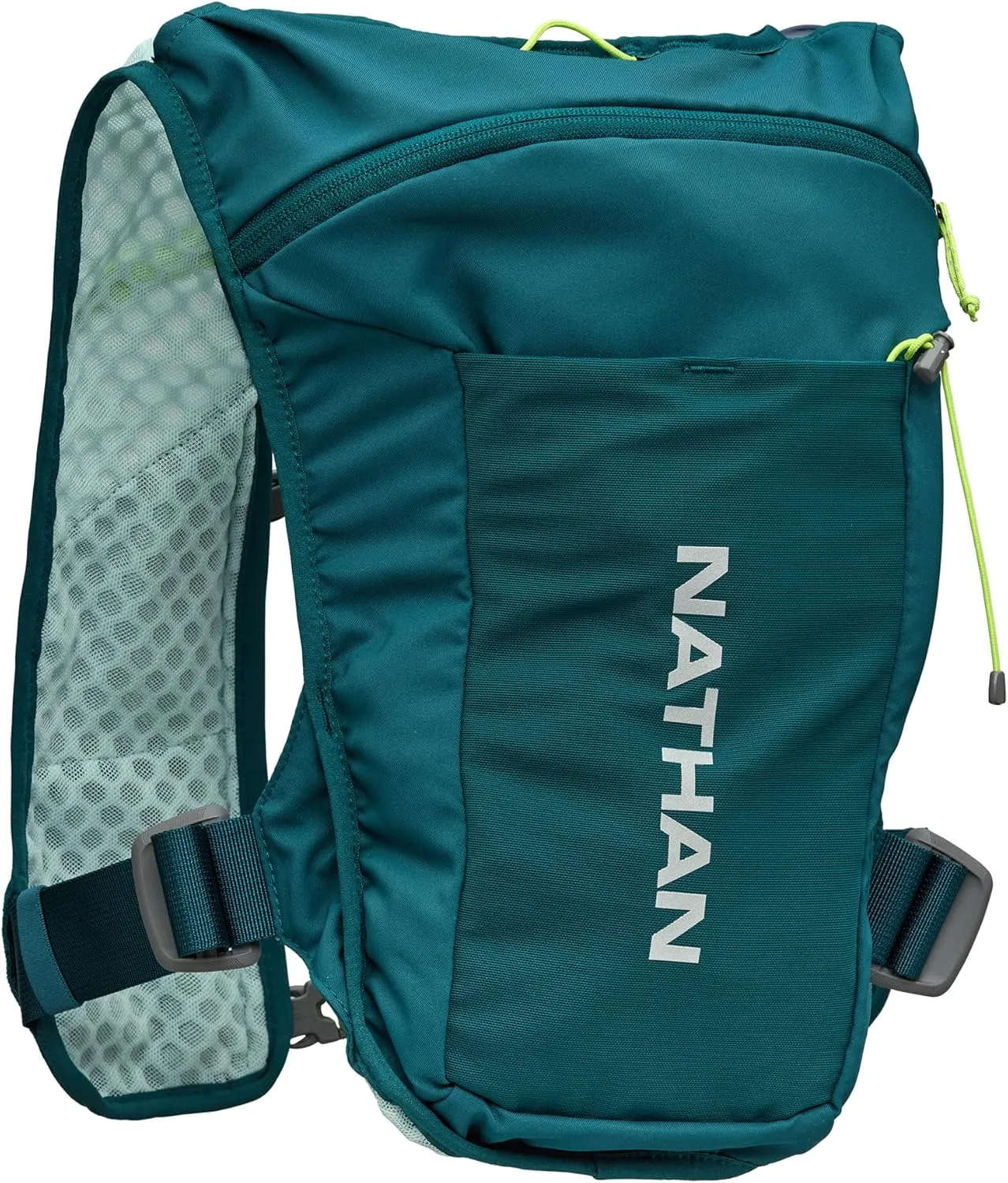 Nathan QuickStart 2.0 Hydration Pack with Hydration Bladder 4L, for Running Vest, Hiking, Walking, Marathon, Obstical Course Run, Race