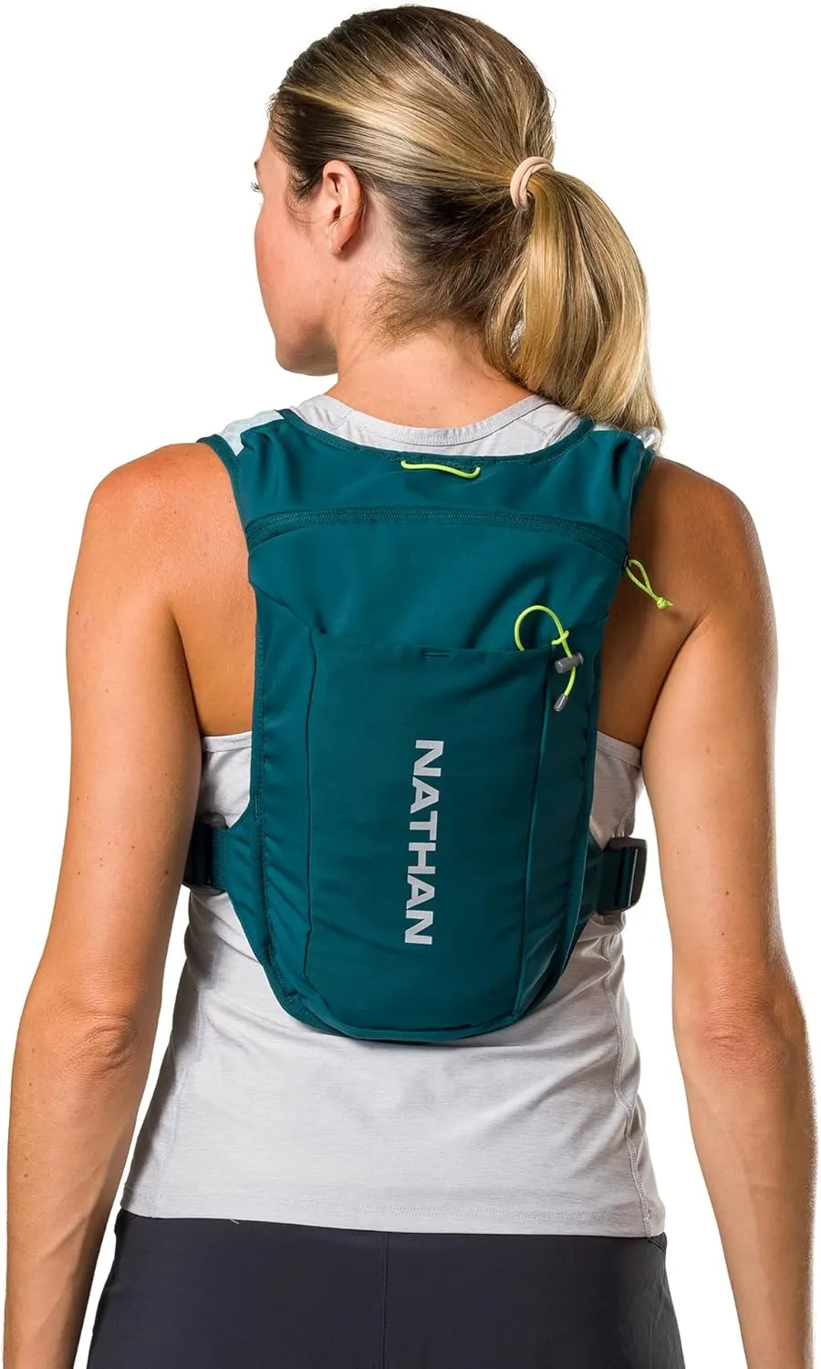 Nathan QuickStart 2.0 Hydration Pack with Hydration Bladder 4L, for Running Vest, Hiking, Walking, Marathon, Obstical Course Run, Race