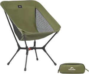Naturehike YL01 Snap Camping Chair, Portable Backpacking Chair with Storage Bag, Lightweight & Compact Folding Camp Chair