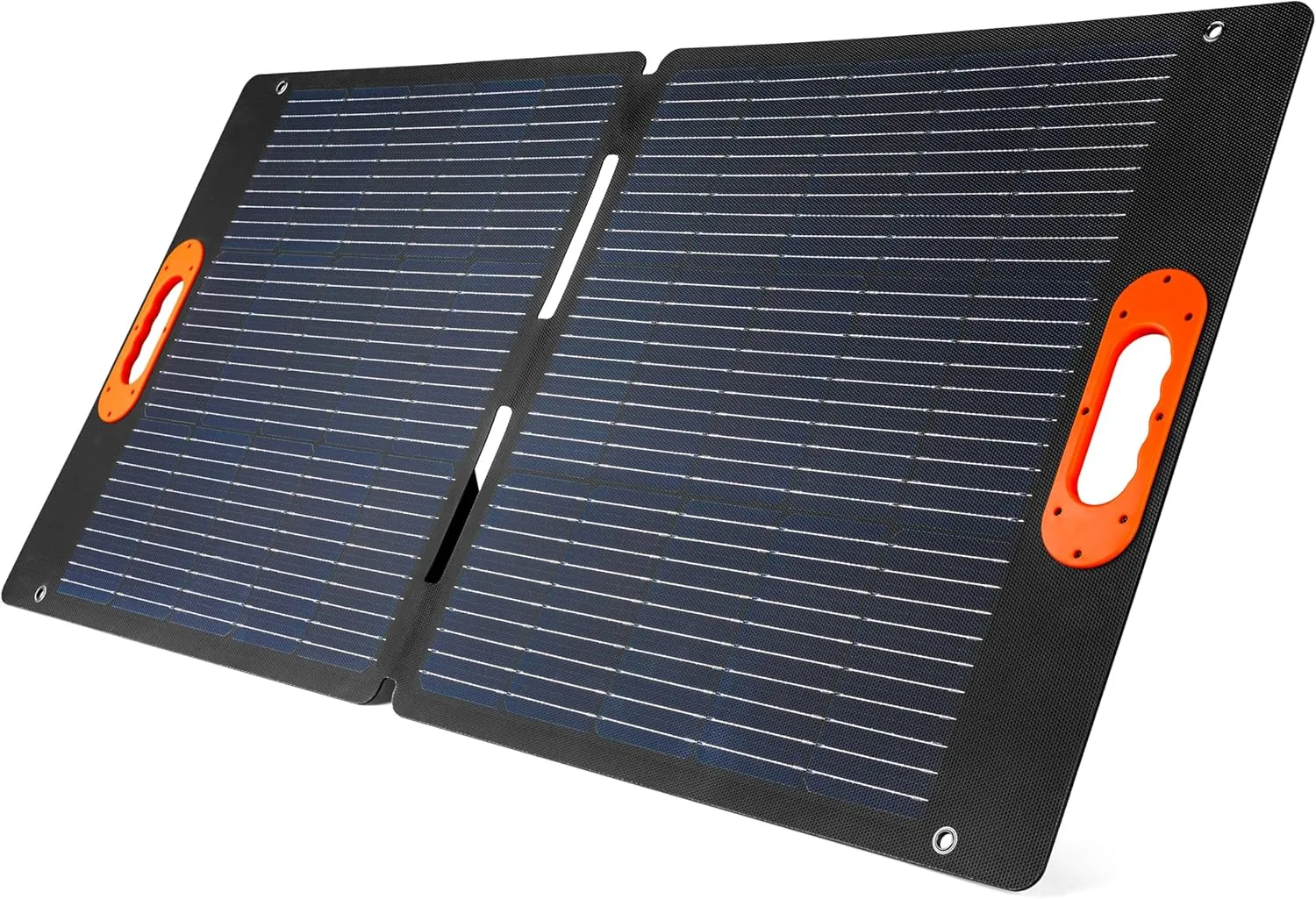 NEBO RELIANCE 100 Watt Solar Panel | Foldable, 22% Sunlight to Solar Energy Conversion Rate, Compatible with All Rambler, Pinnacle & Intrepid Portable Power Stations to Keep Multiple Devices Charged