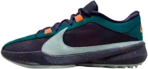 Nike Giannis Freak 5 Men's Basketball Shoes (DX4985-300, GEODE Teal/Purple Ink/Total Orange/Jade ICE) Size 9