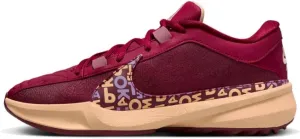 Nike Giannis Freak 5 Men's Basketball Shoes (DX4985-600, Noble RED/Desert Berry/Guava ICE/ICE Peach) Size 11