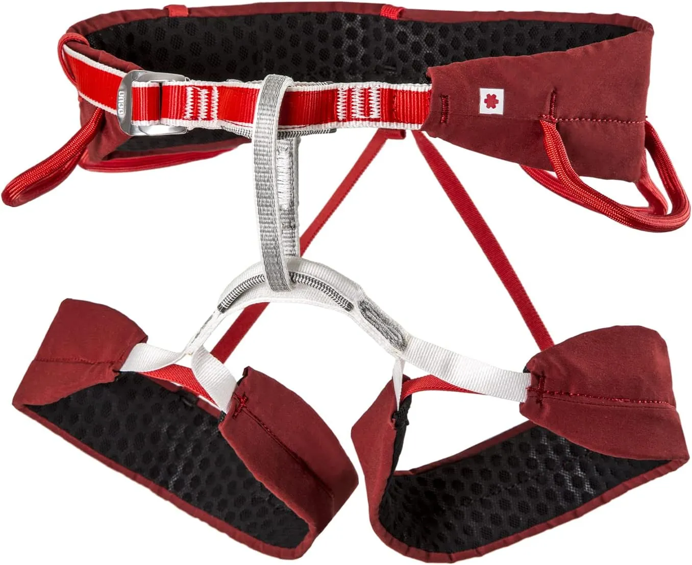 Ocun FLIT Rock Climbing Harness | Lightweight, Breathable Harness for Rappelling & Belaying | 4 Gear Loop Climbing Belt