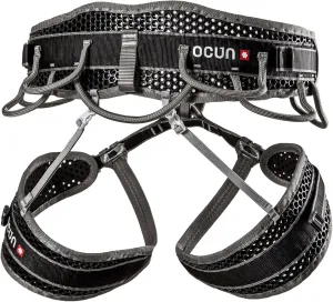 Ocun Webee Bigwall Rock Climbing Harness | 7 Gear Loop Half Body Safety Harness for Bigwall, Trad & Alpine Climbs (4 Buckle)