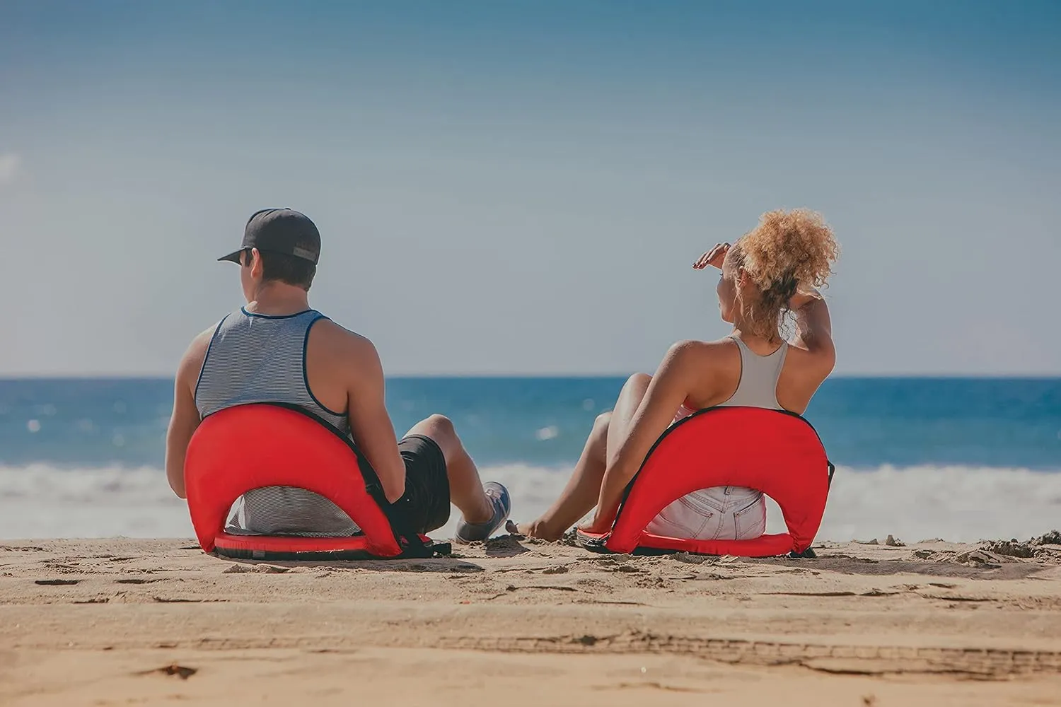 ONIVA - a Picnic Time brand - Oniva Stadium Seat - Reclining Bleacher Seat with Back Support - Portable Recreation Recliner - Beach Seat