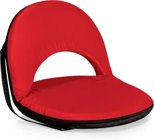 ONIVA - a Picnic Time brand - Oniva Stadium Seat - Reclining Bleacher Seat with Back Support - Portable Recreation Recliner - Beach Seat