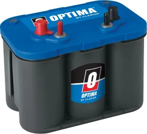 OPTIMA Batteries High Performance 34M Sealed AGM Boat and RV Starting Battery, 800 CCA, Dual Terminal, Maintenance Free, Versitile Mounting