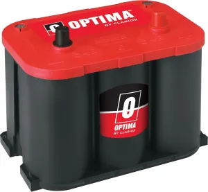 OPTIMA Batteries High Performance 34R RedTop Sealed AGM Car, Truck and SUV Starting Battery, 800 CCA, SAE Terminal, Maintenance Free, Versitile Mounting
