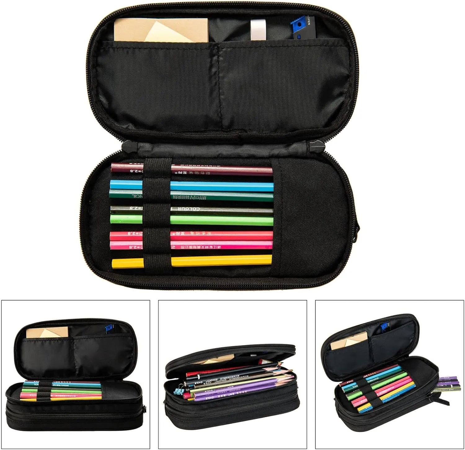 Oriole Bird Three-Piece Backpack Set With Pocket Backpack Cross-Body Lunch Bag Pen Bag For Travel Daypack
