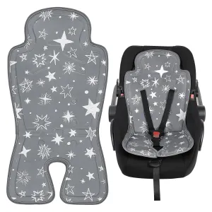Orzbow Gel Car Seat Cooling Pad, Reversible Cooler Pad for Babies Compatible with 𝐃𝐨𝐨𝐧𝐚 Infant Car Seat & Stroller, Waterproof Cooling Mat Liner for Baby, Keep Baby Cool in Summer, Gray