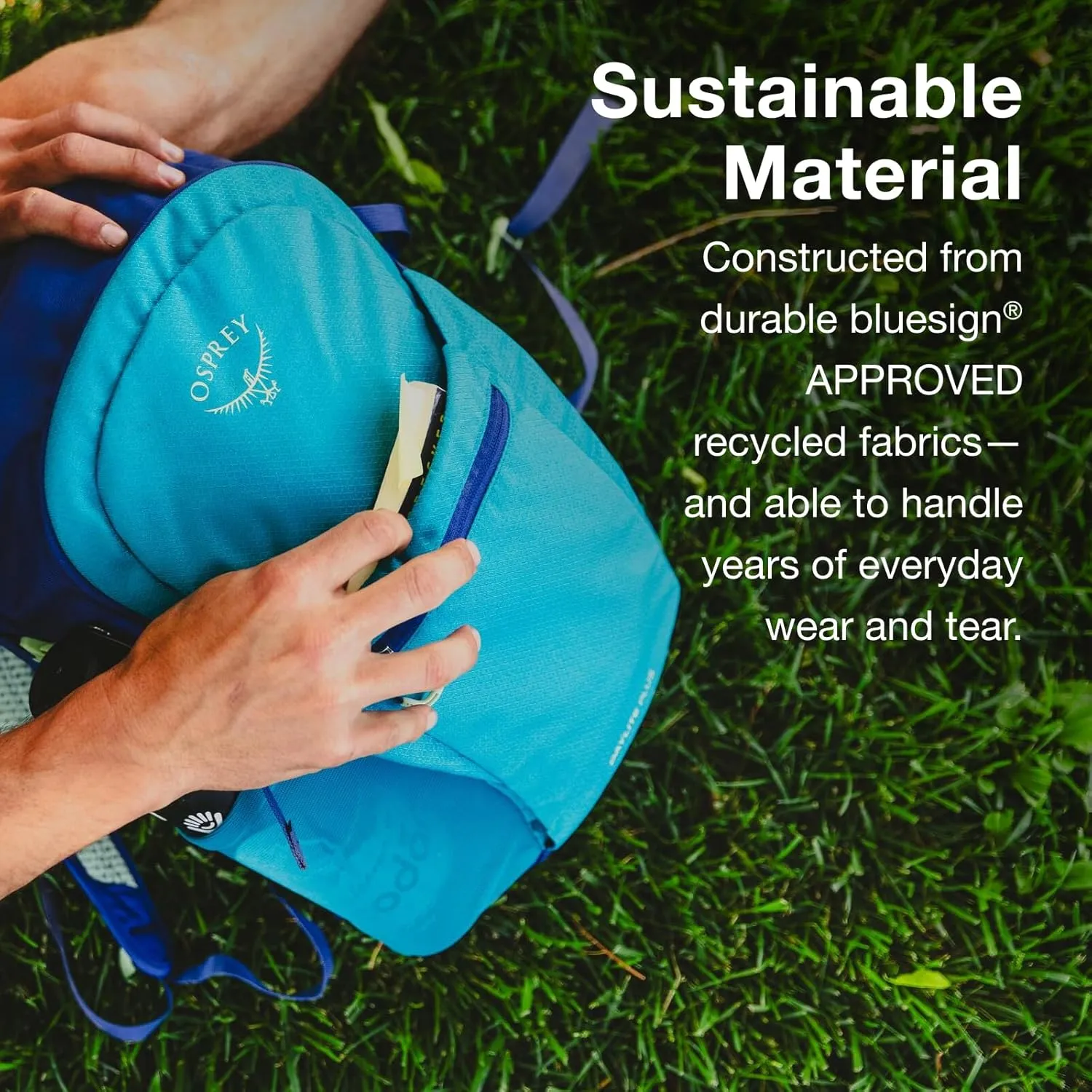 Osprey Daylite Plus Commuter Backpack, Night Shift Blue