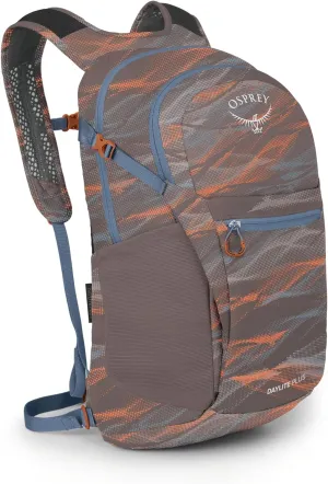 Osprey Daylite Plus Commuter Backpack, Smoky Desert Print/Magma Brown