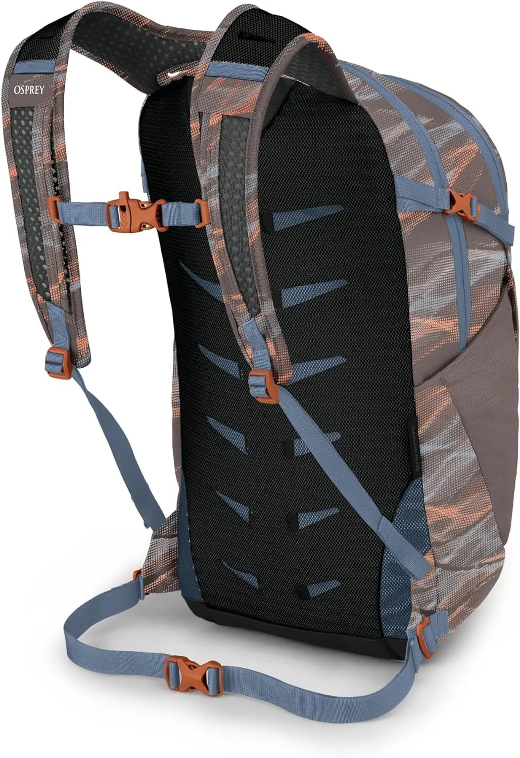 Osprey Daylite Plus Commuter Backpack, Smoky Desert Print/Magma Brown