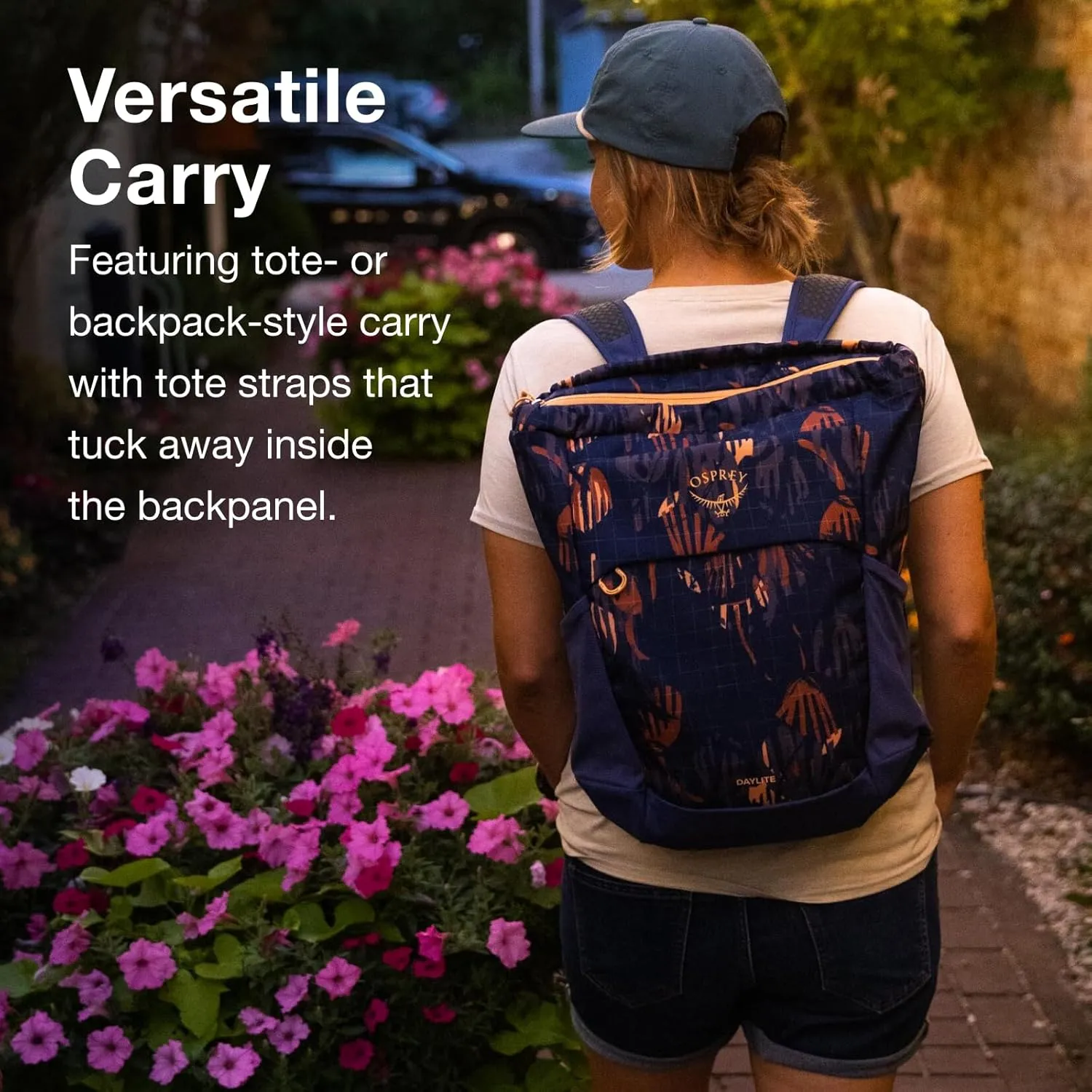 Osprey Daylite Tote Pack, Umber/Tequila Sunrise