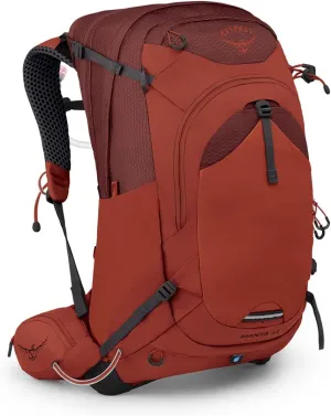 Osprey Manta 34L Men's Hiking Backpack with Hydraulics Reservoir, Oak Leaf Orange, One Size