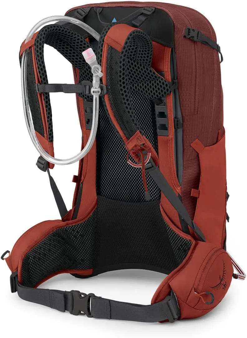 Osprey Manta 34L Men's Hiking Backpack with Hydraulics Reservoir, Oak Leaf Orange, One Size