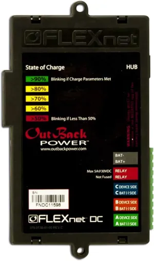 OutBack Power FLEXware FN-DC Flexnet Advanced DC System Monitor