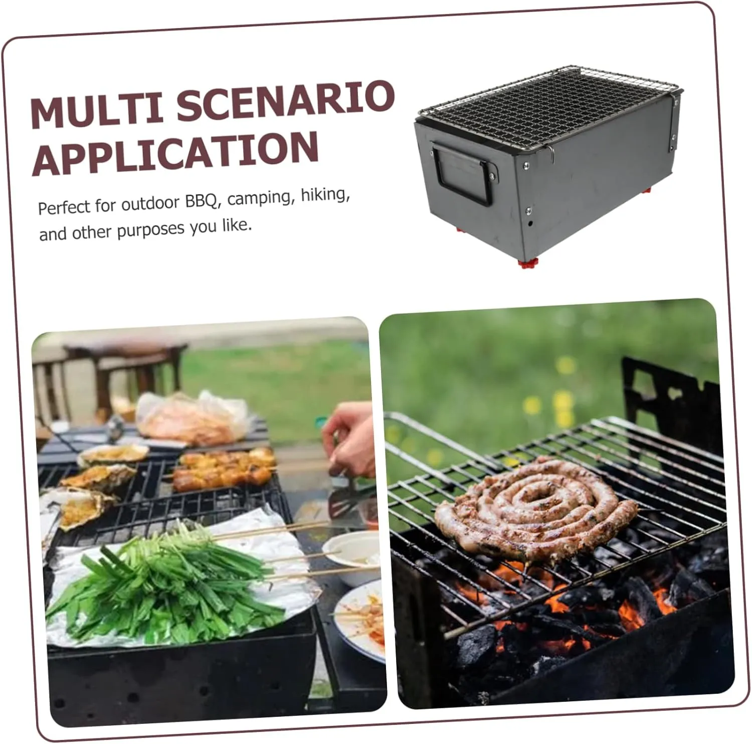 Outdoor Bbq Grill Replace Old Grill Stove Accessory Versatile Cooking Stove