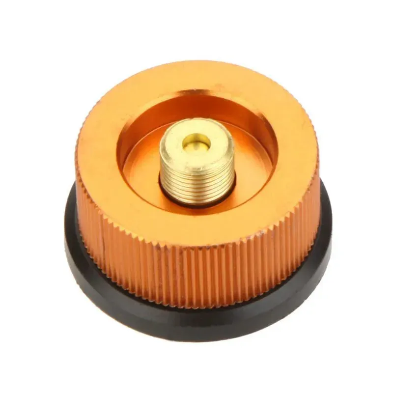 Outdoor Camping Stove Gas Tank Adapter: Lightweight Aluminum Alloy Propane Tank Converter