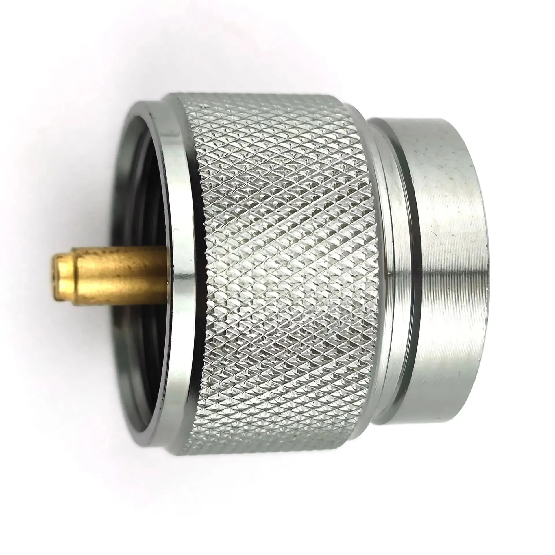 Outdoor Camping Stove Gas Tank Adapter: Lightweight Aluminum Alloy Propane Tank Converter