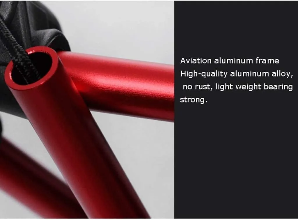 Outdoor Chair Folding Camping Chair Portable Camping Chair Outdoor Lightweight Aluminum Moon Chair Leisure Camping Fishing Chair Folding Stool Camping Chair Foldable Chair